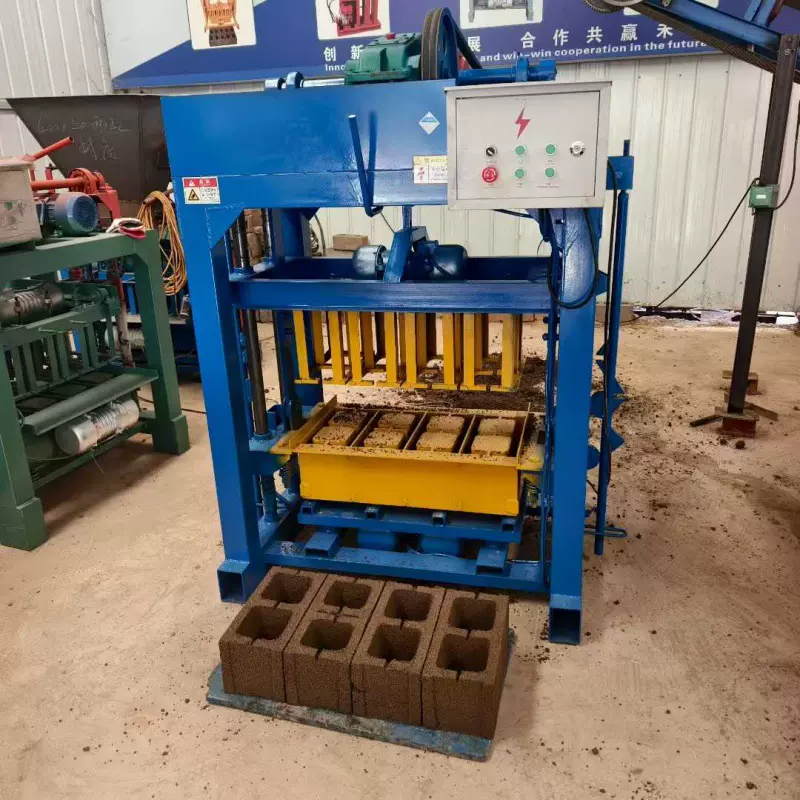 出口免烧水泥制砖机 半自动水泥制砖机 全自动混凝土路面透水砖机