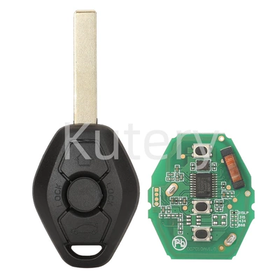 Suitable for Bmw Remote Control Car Keys with 315Lp/315/433/868 Frequency Id46 Chip Cas2 System (Car Keys) - 315lp315ask-hu92