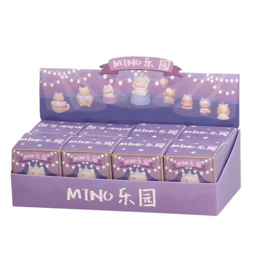 Trendy Blind Box Figure Cute Cat Children's Toys Mini Desktop Ornaments Resin Crafts Birthday Gifts