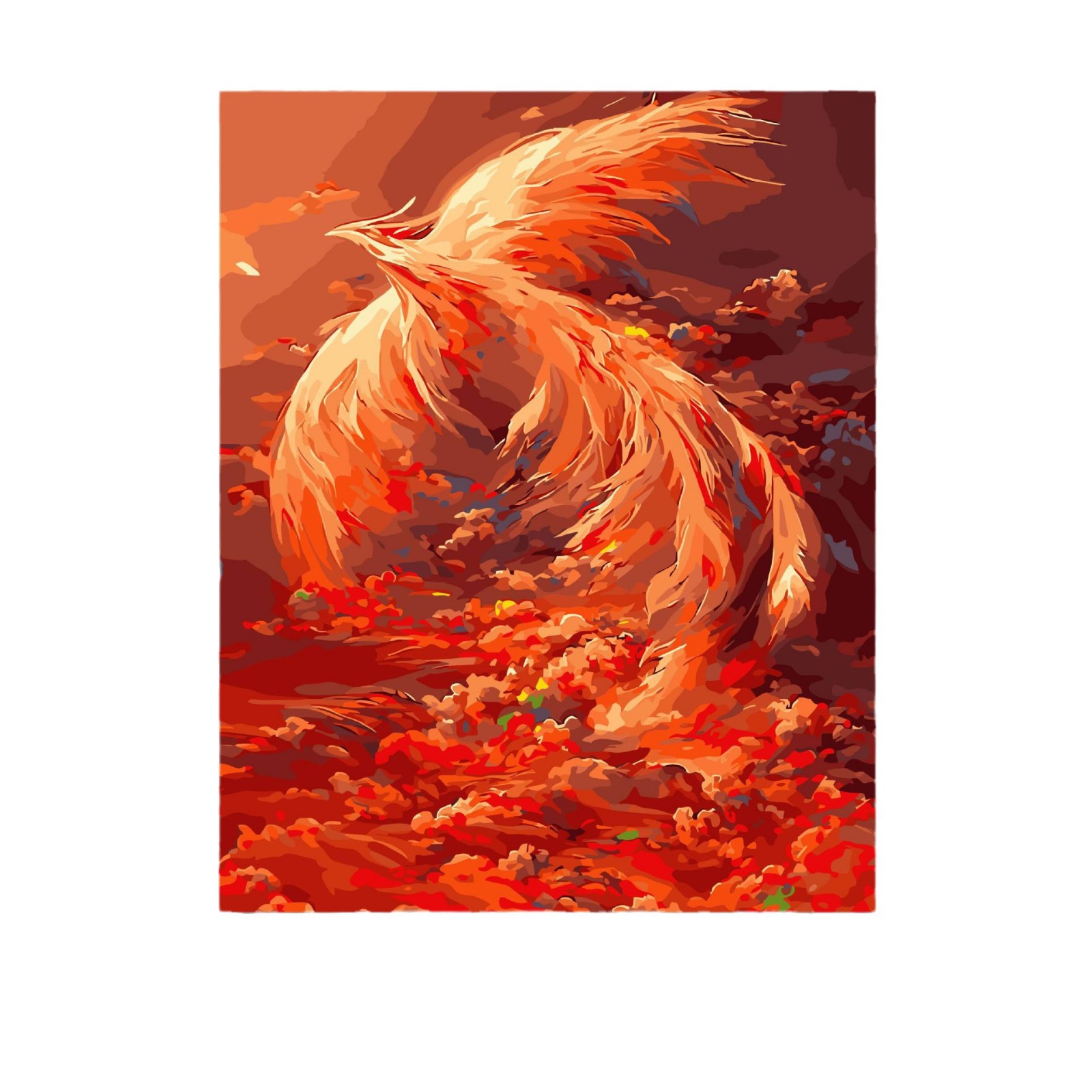 Pintura al óleo digital de bricolaje, rosa, pintura al óleo, pintura al óleo, pintura decorativa de flores hecha a mano, selección de estrellas de arte