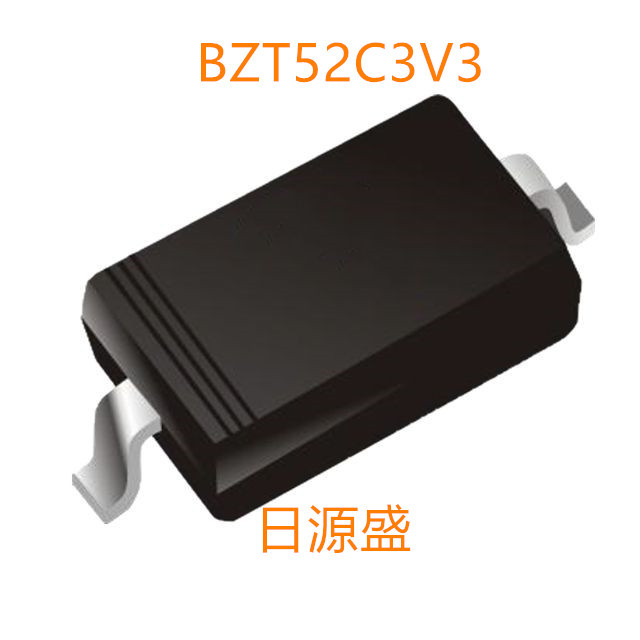 BZT52C3V3 3.3V500 mW ±5% 表面贴装型 SOD-123 BZT52C3V3