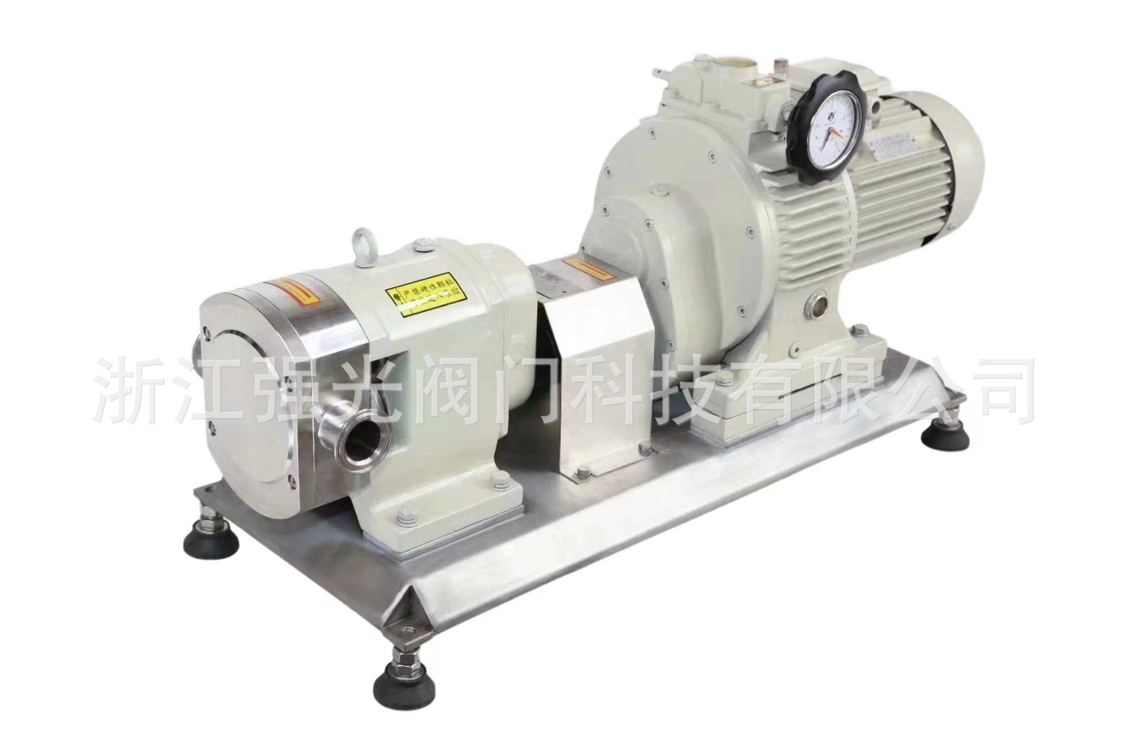 卫生级凸轮转子泵,输送芝麻酱，花生酱，沙拉酱，番茄酱，蚝油