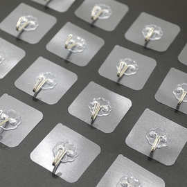 创意透明无痕强力挂钩婚庆生日派对现场装饰气球链布置免打孔挂钩