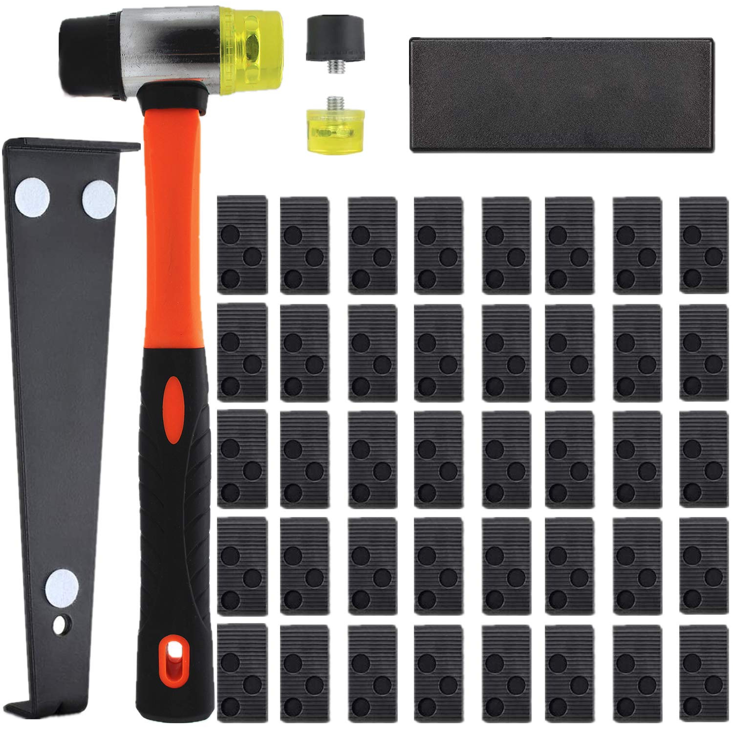 跨境畅销实木地板安装工具43件套Wood Flooring Installation Kit