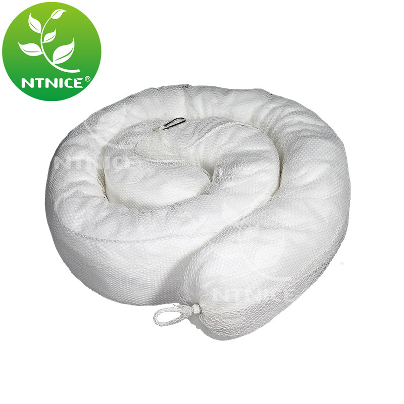 海事围油栏 吸油条袜 吸附棉条12.7X300CM吸油索吸油棉拦油绳