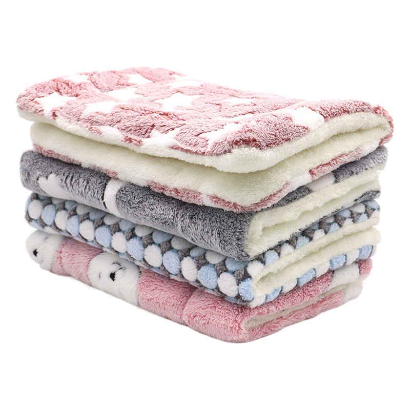 Alfombrillas para perros, mantas para mascotas, mantas de otoño e invierno, almohadillas de algodón cálidas, almohadillas para gatos engrosadas, almohadillas para dormir, suministros para casetas para gatos