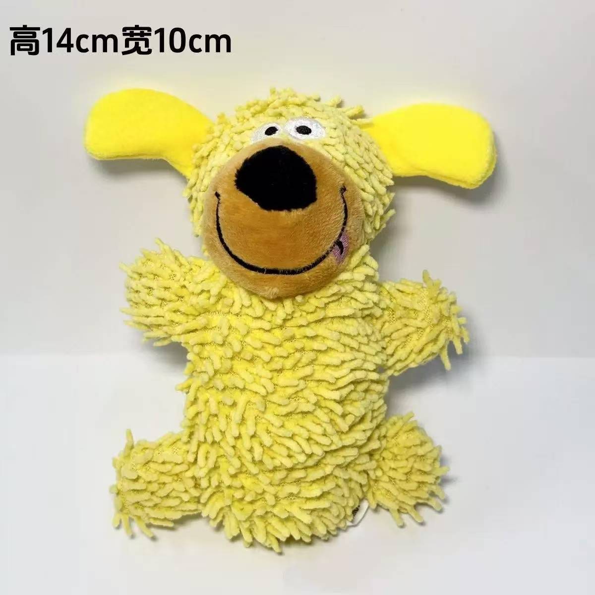 Nuevos juguetes de peluche para perros llamados dibujos animados lindos sonidos perros azules dientes limpios para animales domésticos juguetes