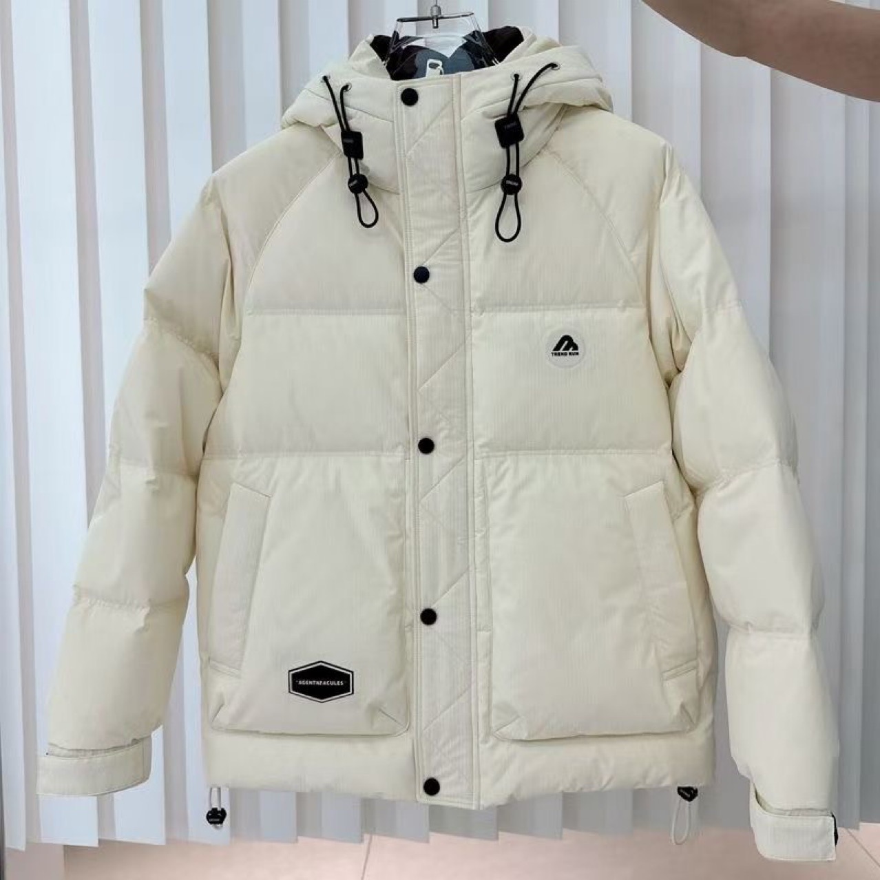 Shuran New Hooded down Jacket Men's Youth Fashion Jacket 2025 Winter New Korean Fashion Casual