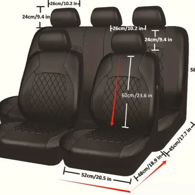 Universal seat cover – Seasons, Full Surround, Wear-Resistant Car