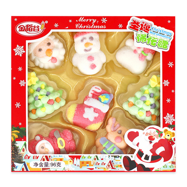 Christmas cotton cartoon gift box for elderly