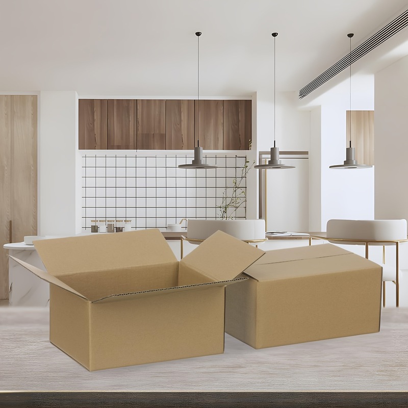 25個 10x7x5cm 配送用ダンボール箱、郵送・引っ越し用|undefined