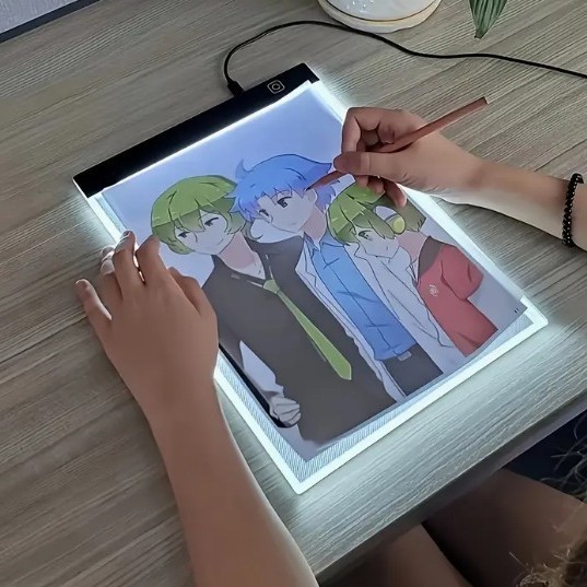 手書き蛍光板LED発光アクリル透明タブレット看板出店用店舗メニュー展示板|undefined