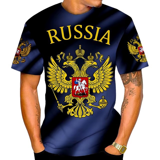 AliExpress europeo y americano venta caliente 3D estampado spot 2024 moda casual suelto cuello redondo manga corta transpirable camiseta para hombre