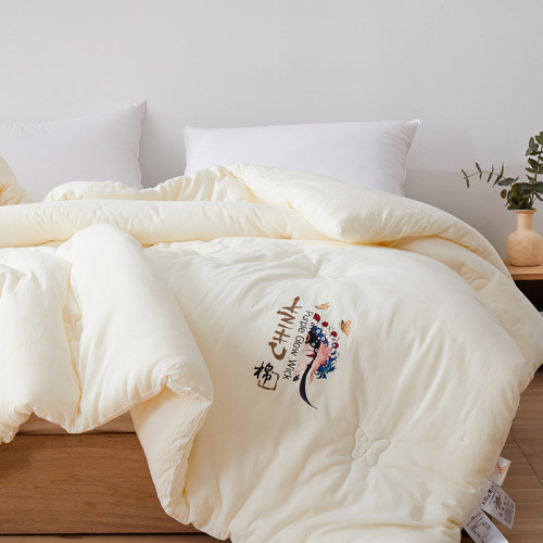 National trend A-grade maternal and infant grade pure cotton soy fiber quilt New Chinese style soy protein raw cotton quilt core pure cotton winter quilt
