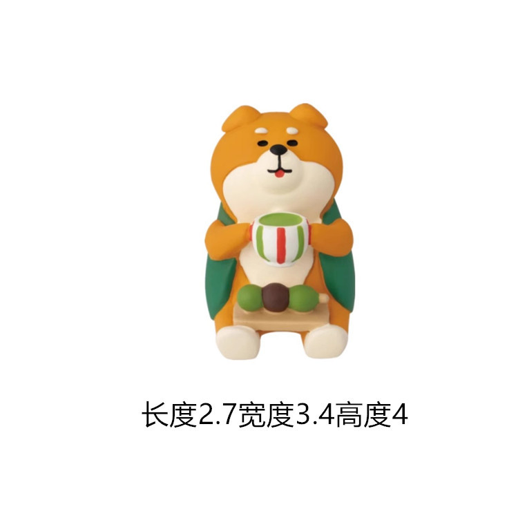 日本式抹茶シリーズ家庭猫樹脂かわいい車載デスクトップdiy小置物プレゼントミニチュア撮影場
