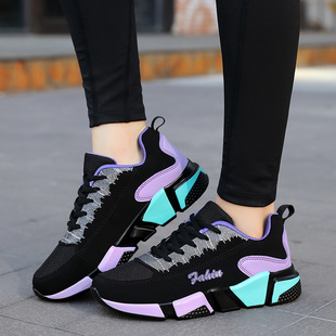 Women's Shoes 2025 New sneaker Autumn Girls Breathable Running Shoes Shock Absorption Lightweight Soft Sole Board Shoes for Junior High School Students