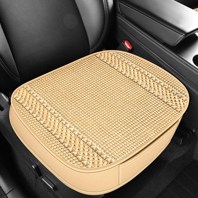 Universal – Seat cushion, seat cover Seat Cushion Non-Slip - beige-full-coverage-square-pad