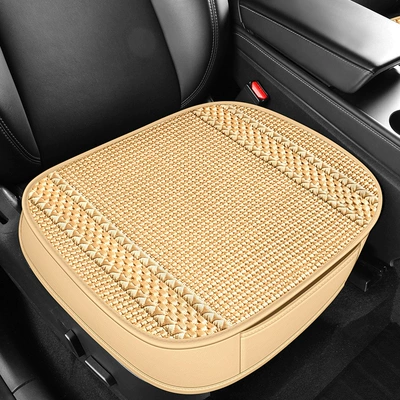 Seat cushion, seat cover Non-Slip, No-Tie Seat Cover, Universal - off-white-all-inclusive-square-mat