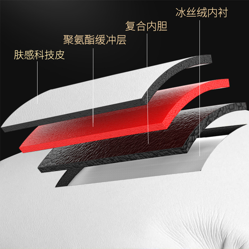 Guantes de boxeo aibeijian profesional adulto Sanda boxeo guantes de boxeo niños taekwondo guantes de entrenamiento