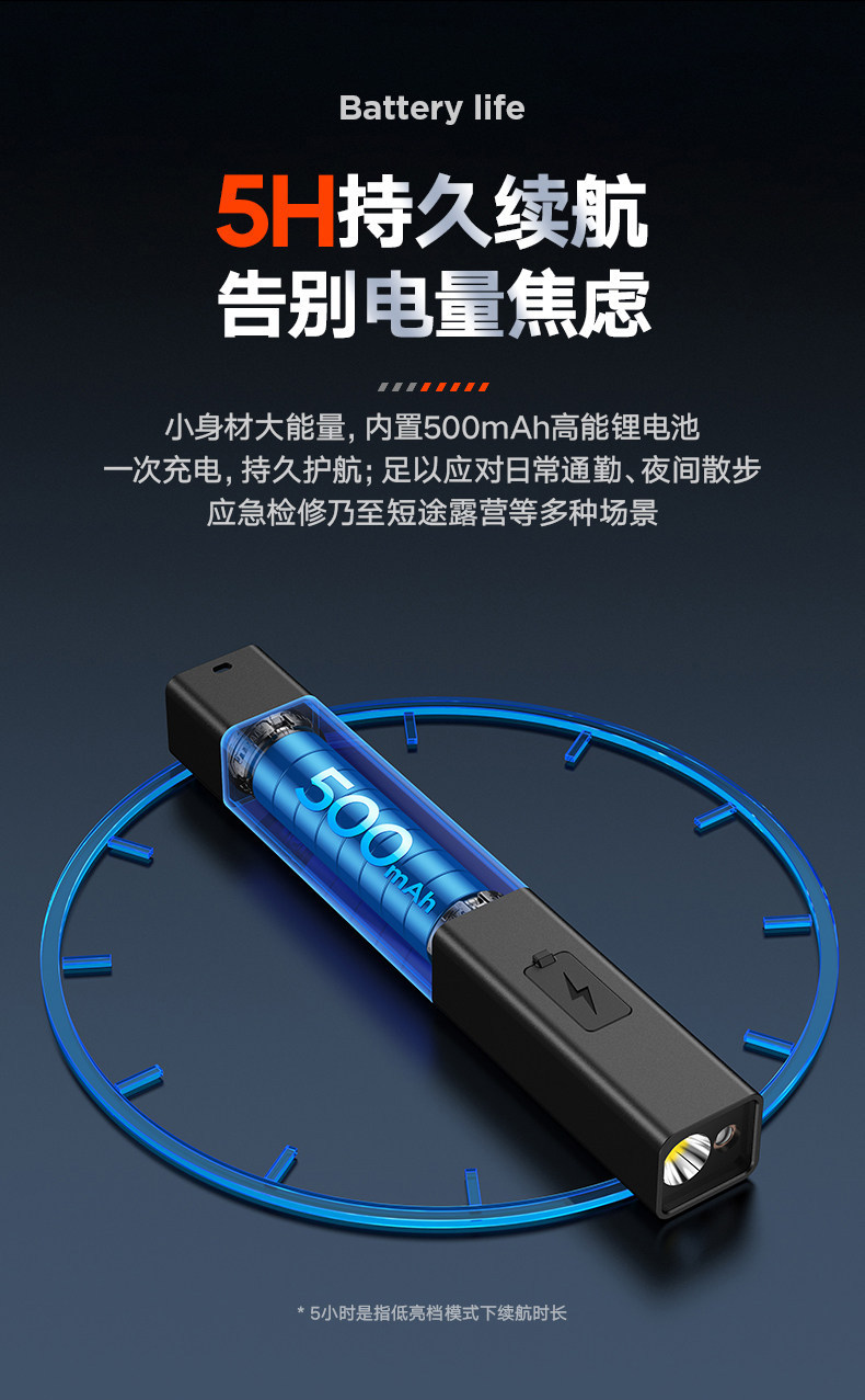 Philips laser pen flashlight red laser high-power long-range infrared sales pen teaching lighting two-in-one