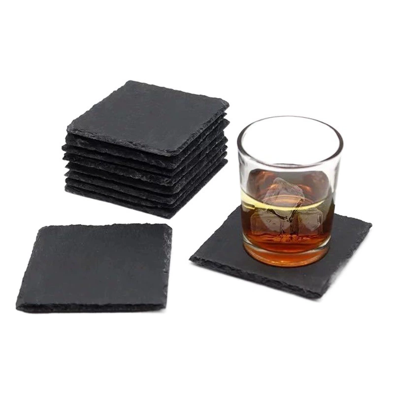 Природные рок каботажное судно Японский стиль шифер каботажное судно изоляция мат бар виски шифер каботажное судно костюм оптом