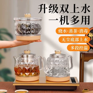 全自动上水电热烧水壶茶台一体电磁炉泡茶具套装专用嵌入式茶桌煮