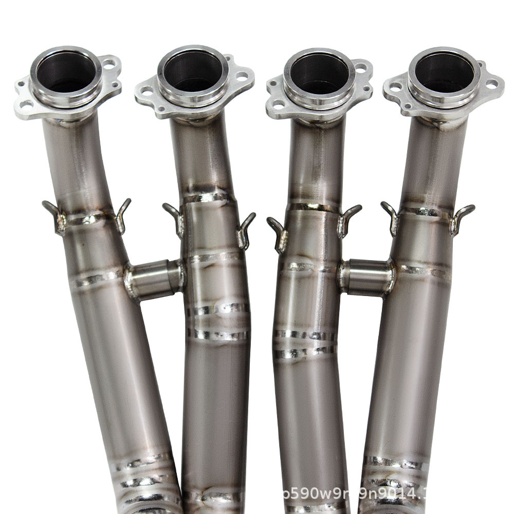 Suitable for Motorcycle Exhaust Pipe Modification S1000R/Rr Titanium Alloy Front Section 59mm 2019-2025