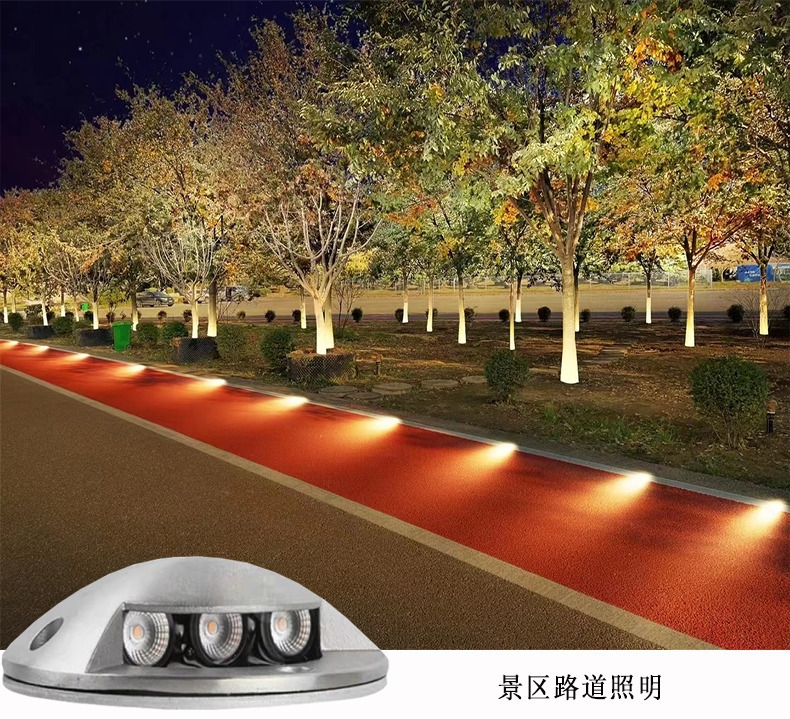不锈钢龟背灯栈道台阶步道灯3W庭院地灯LED户外防水侧透光地埋灯-阿里巴巴