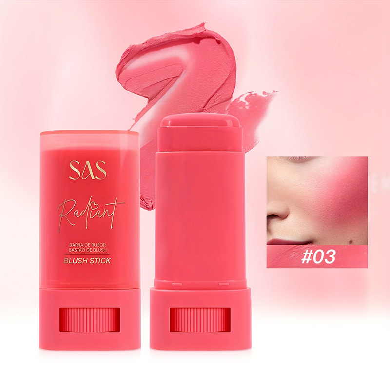 USHAS Europa y los Estados Unidos transfronterizos spot blush multipropósito sombra de ojos blush lipstick impermeable a largo plazo maquillaje SAC072