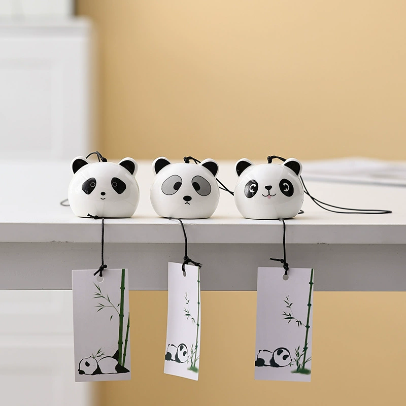 Оригинальный колокольчик Panda Wind Bell украшает Сычуань туристический сувенир