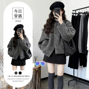 �μ�/���ɫ���Ӵ���Ů�붬2025���¿�ë�����ת��س��ÿ���ȹ