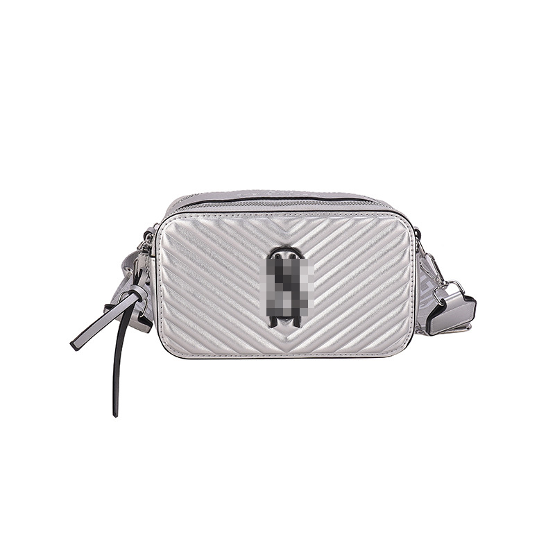 Bolso de hombro transfronterizo, moda femenina, bolso de cámara, letras, diseño de nicho, bolso de mensajero casual de todo fósforo