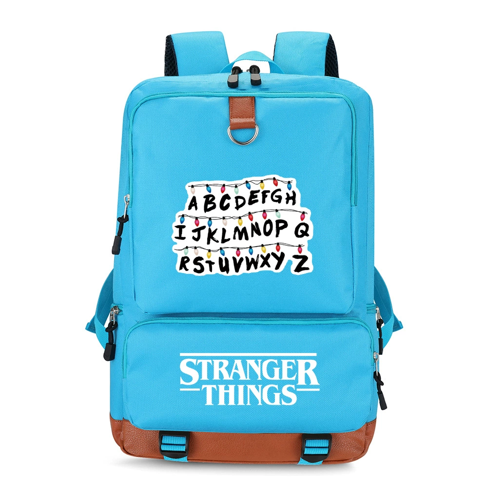 Американский драматический мультфильм Stranger Things Странная история Рюкзак школьный рюкзак для учащихся начальной и средней школы