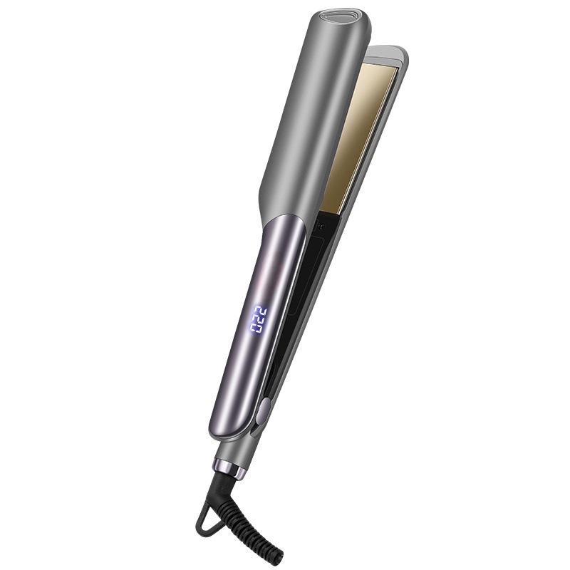 Fábrica de fuente de abrazadera de pelo recto al por mayor seco y húmedo dobles uso de abrazadera eléctrica rodante recto dobles uso alisador de pelo transfronterizo comercio exterior alisador de pelo image 6
