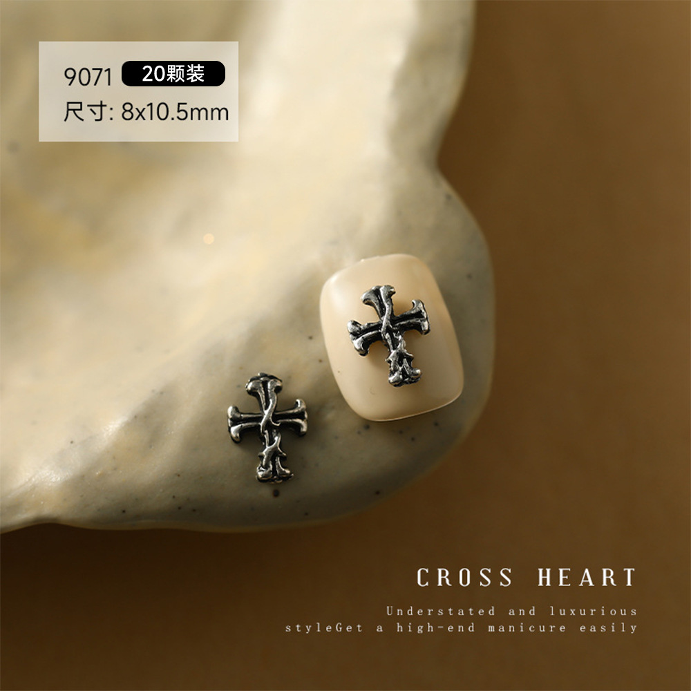 싱글 크로우 하트 주얼리 (Ali-9071)