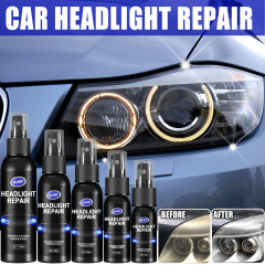 OUHOE Car Headlight Repair Spray Car Headlight Cover Scratch Polish Car Headlight Repair Refinish Repair Agent