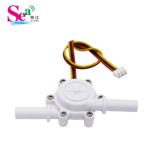 Coffee machine flow meter, water dispenser flow meter, sensor, Pagoda interface Hall sensor manufacturer supply 3 minutes