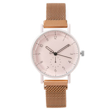 外贸跨境爆款热卖数字女士手表女表学生吸铁石表带石英表厂家批发