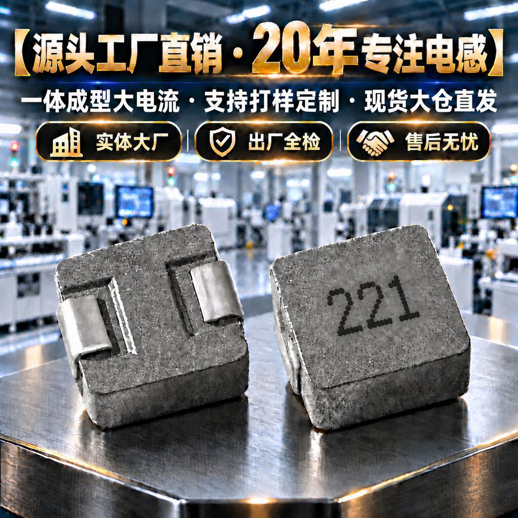 厂家一体成型电感电感47UH/68UH/100UH/150UH/220UH大感量电感