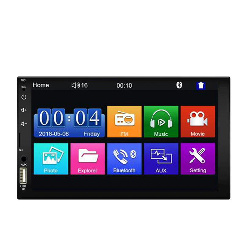 7023b7-дюймовый автомобильный MP5-плеер с двумя шпинделями 7021 двойной USB автомобильный Bluetooth Реверсивный Радио соединение мобильного телефона