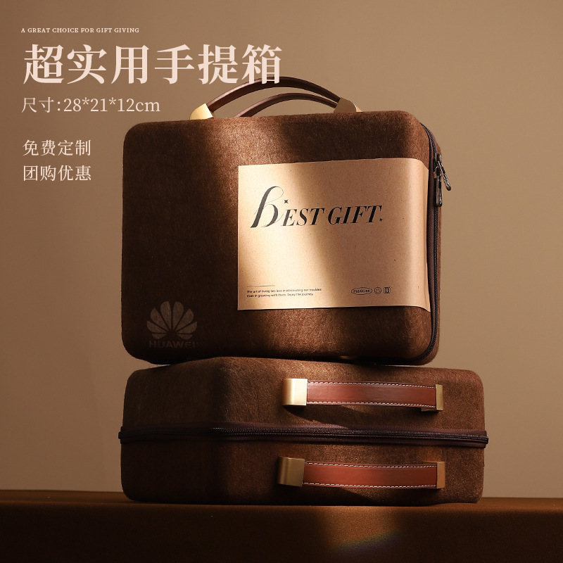 Caja de regalo de mano para clientes, taza de café portátil al aire libre, molinera de frijoles de mano para el hogar