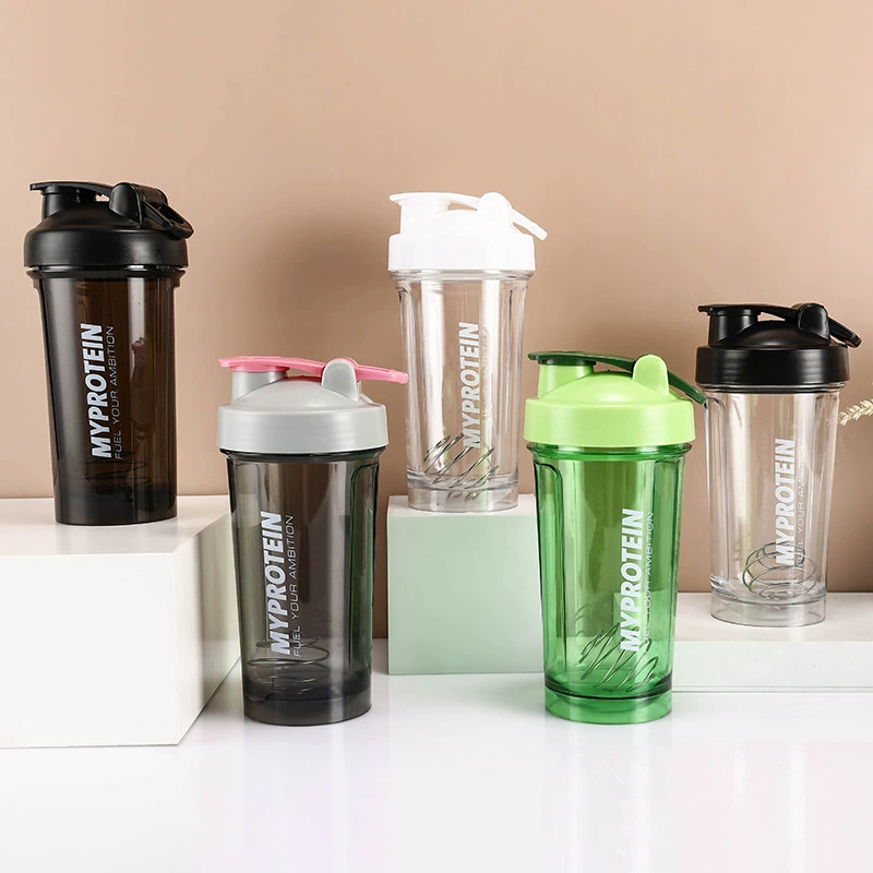 500 мл Спортивный фитнес встряхивая чашка портативный стакан для воды стакан для молока и протеиновый порошок смешивания стакан для выдерживания высокой температуры стакан для воды