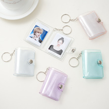 1寸2寸大头贴PVC材质拍立得迷你小相册 插页式照片收纳册批发现货