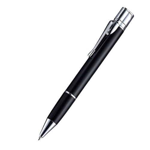 Creative Ballpoint Pen Lighter, Novelty and Unique Inflatable Steel Pen Windproof Gas Lighter, Personalized Advertising Gift with Engraving