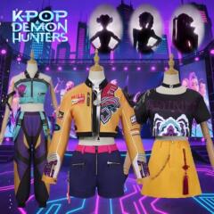 猎魔女团K-POP明星cos服 鲁米米拉佐伊女团动漫角色舞台演出服