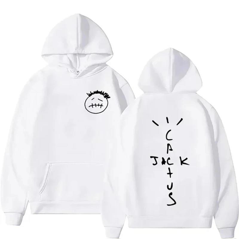 Rapper Cactus Jack Music Album Hoodies Men Women Fashion Hig