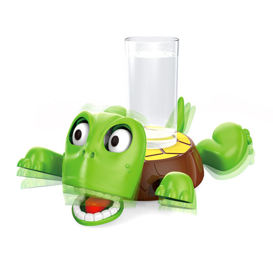 Cross-border 3D printing tortoise coaster insulation funny funny press stare ornaments decompression decompression toys