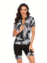 28112 Surfing Short Sleeve Swimsuit ����Ӿ�� �羳ŷ��