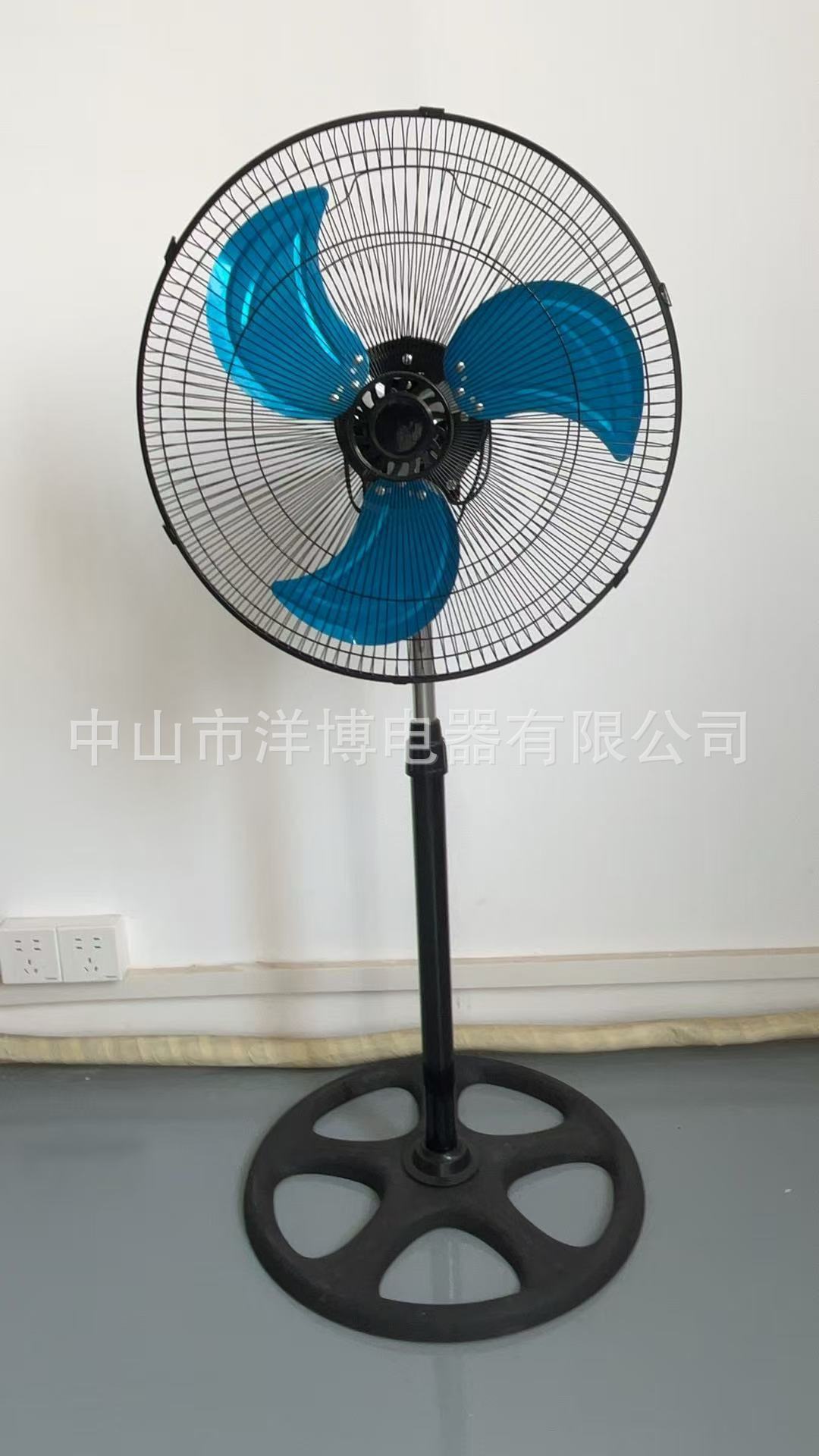 Ventilador industrial de pie de 18 pulgadas, modelo 3 en 1, 110V para Sudamérica, gran potencia y flujo de aire, exportación transfronteriza