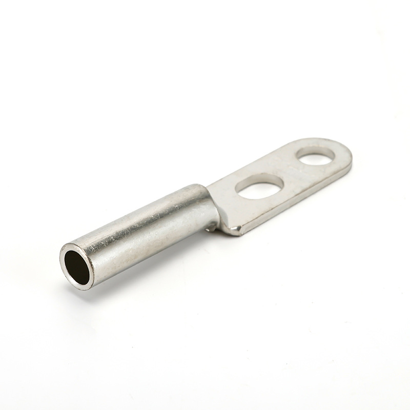 Double Hole Copper Nose Copper Connector Copper Wire Nose Line Double Eye 16-630 Square Cable Connector Copper Splice Terminal